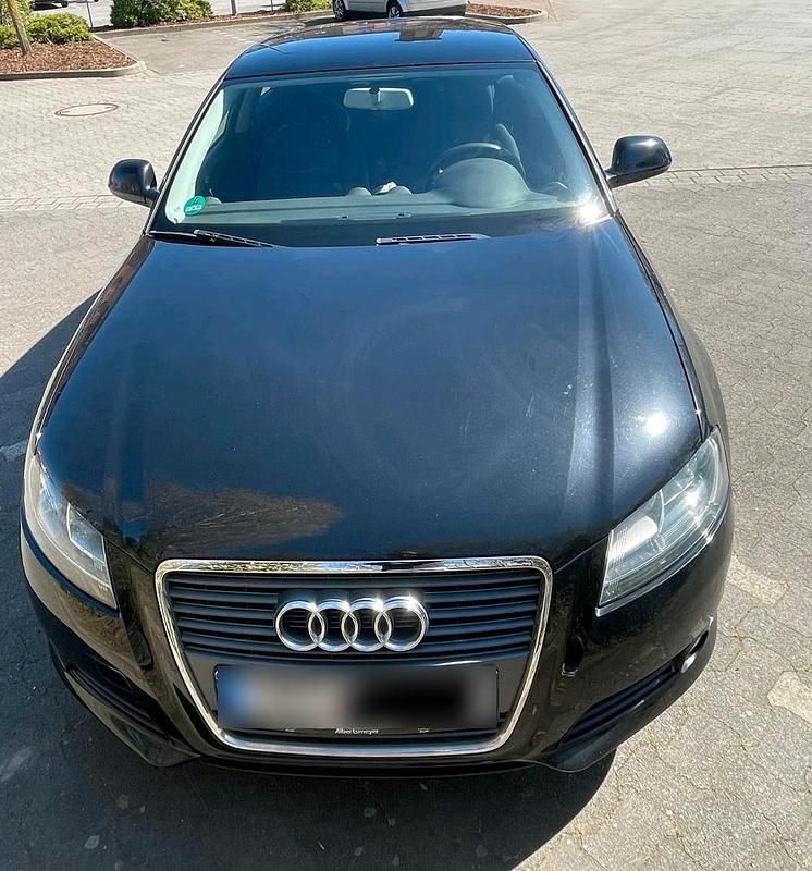 Usata Audi A3 102 CV (75 kW) 2009 Nero Utilitaria
