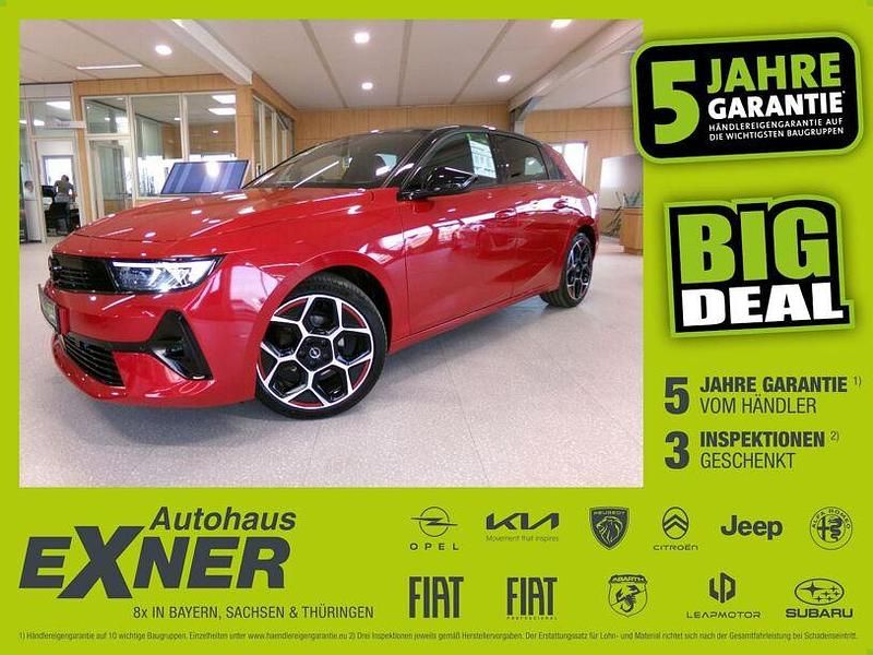 Gebraucht Opel Astra GS Line 131 PS (96 kW) 2022 Chilli rot/dach und spiegel schwarz Limousine