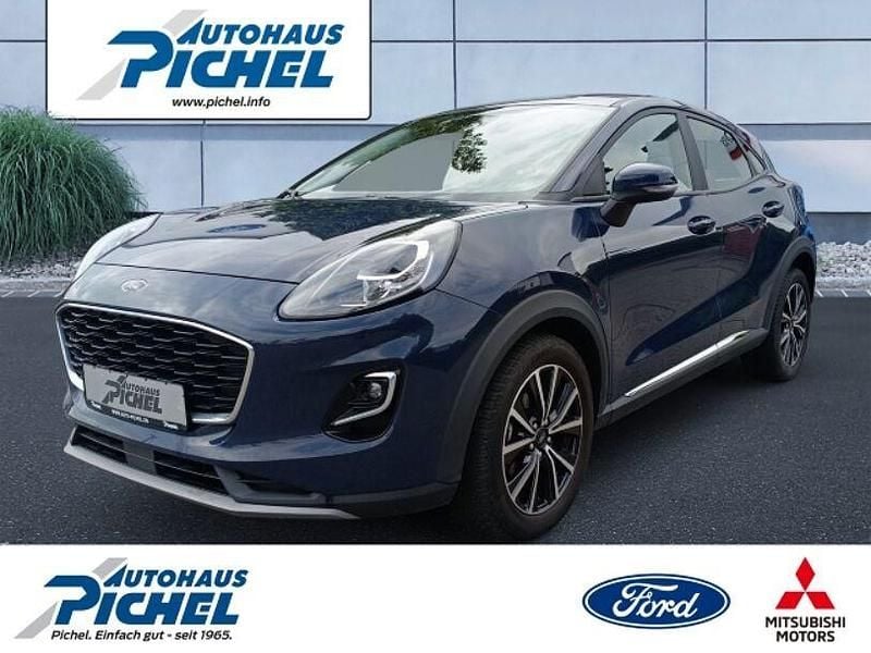 Blazerblau Gebraucht 2021 Ford Puma Gen-E Titanium SUV | 17.690 € (Guter Preis) - Bild 1/4