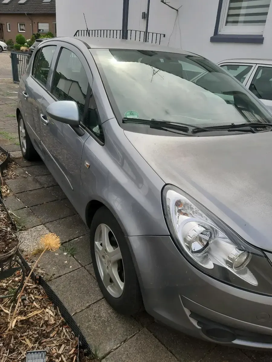 Gebraucht Opel Corsa 2007 Silber Kleinwagen