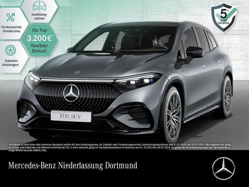 Grau Gebraucht 2023 Mercedes EQS450+ Advanced Plus SUV | 78.990 € (Fairer Preis) - Bild 1/3