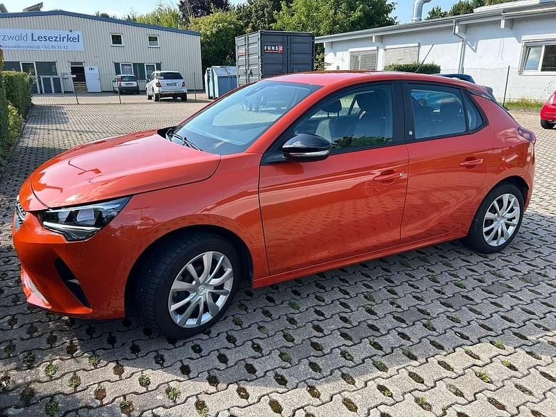 Orange Gebraucht 2021 Opel Corsa-e Edition Kleinwagen | 9.800 € (Superpreis) - Bild 1/4