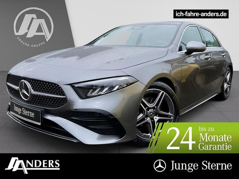 Mountaingrau Gebraucht 2024 Mercedes A180 AMG Limousine | 28.824 € (Guter Preis) - Bild 1/2