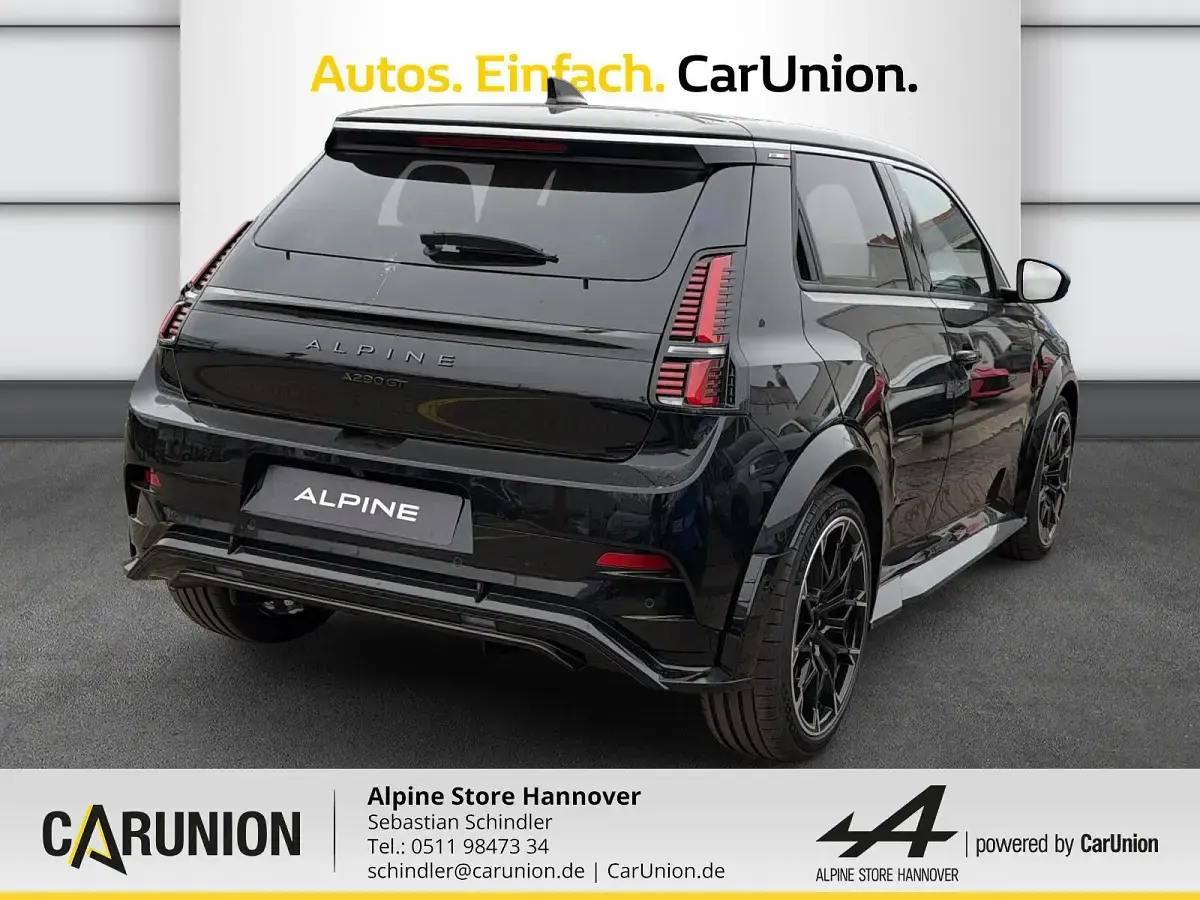Neu Alpine A290 160 kW (218 PS) 2026 Black pearlschwarz metallic Kleinwagen