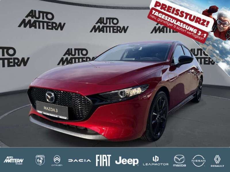 Soul red crystal m Neu 2025 Mazda 3 Homura-Line Limousine | 26.491 € (Superpreis) - Bild 1/4