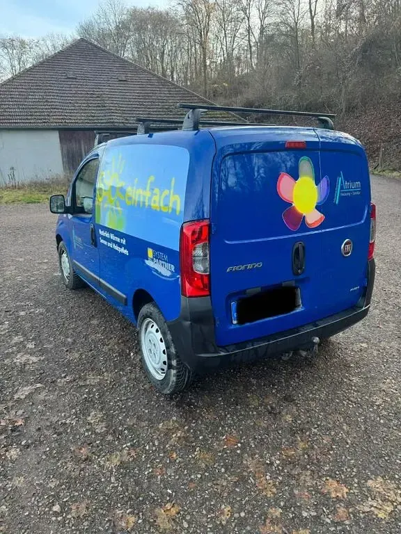 Gebraucht Fiat Fiorino Basis 75 PS (55 kW) 2014 Blau Van / Kleinbus