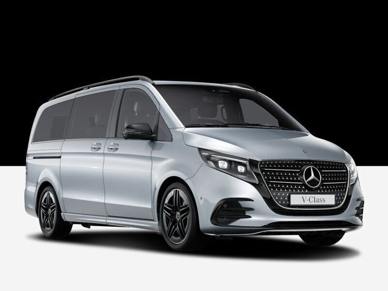 Silber Neu 2025 Mercedes V300 Avantgarde Van / Kleinbus | 97.990 € (Guter Preis) - Bild 1/4