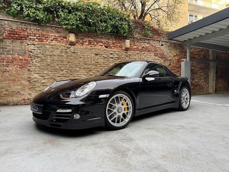 Schwarz Gebraucht 2011 Porsche 911 Turbo S Cabriolet Cabrio | 109.900 € (Superpreis) - Bild 1/4