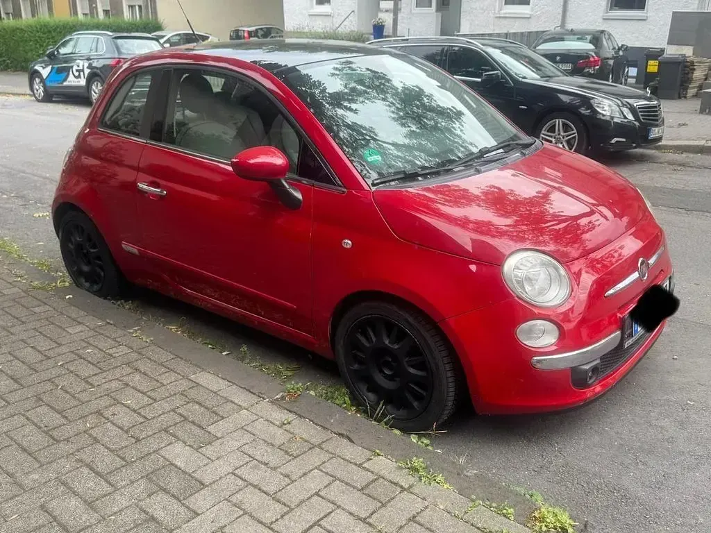 Gebraucht Fiat 500 Lounge 101 PS (74 kW) 2008 Rot Kleinwagen
