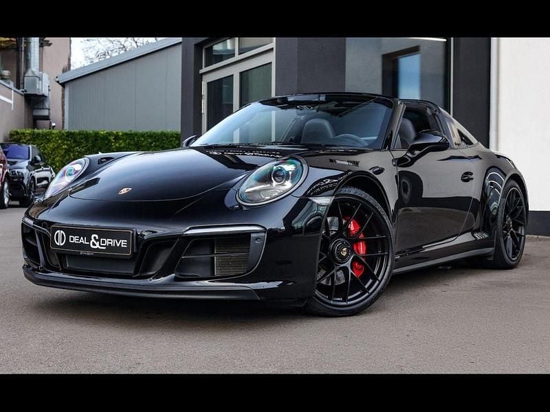 Schwarz Gebraucht 2017 Porsche 911 Targa 4 Chrono Cabrio | 139.990 € (Fairer Preis) - Bild 1/4
