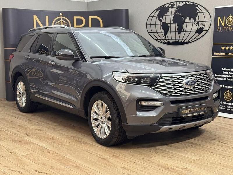 Gebraucht Ford Explorer Platinum 457 PS (336 kW) 2021 Carbonized grau metalli (metallic) SUV