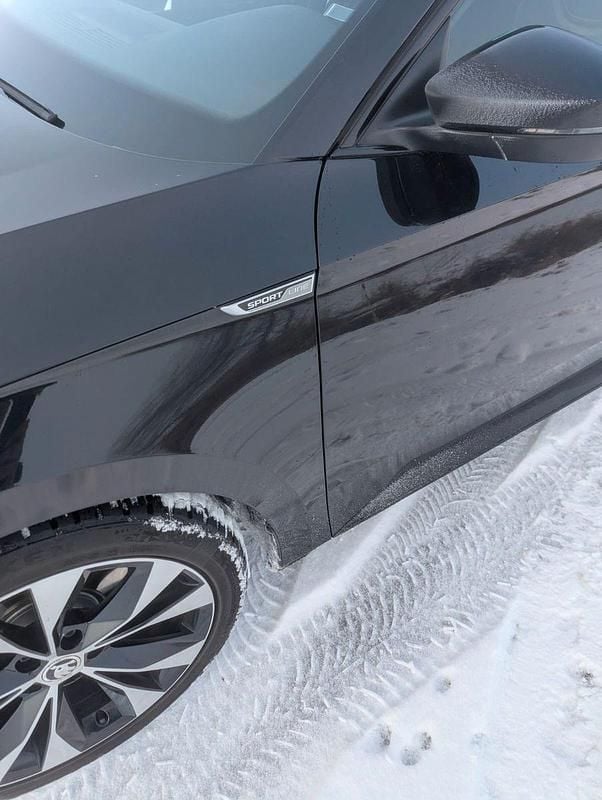 Gebraucht Skoda Superb SportLine 190 PS (139 kW) 2017 Schwarz Kombi