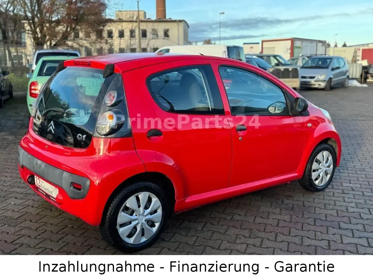 Gebraucht Citroën C1 Advance 68 PS (50 kW) 2009 Rot Kleinwagen