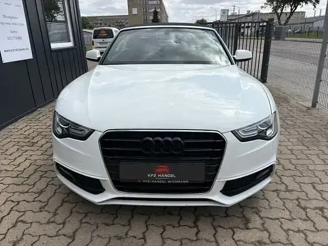 Gebraucht Audi A5 Cabriolet S-Line 190 PS (139 kW) 2016 Weiß Cabrio