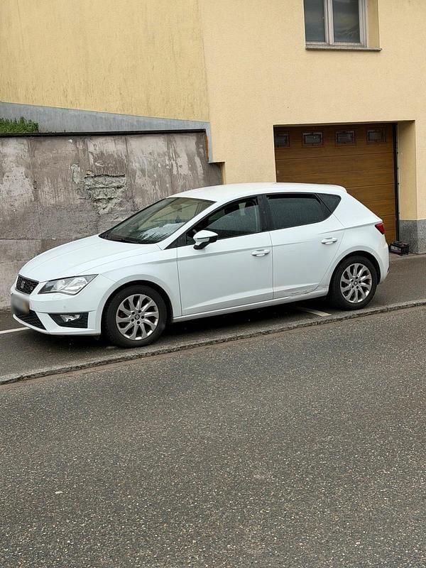 Usata Seat Leon FR 140 CV (102 kW) 2013 Bianco Station wagon