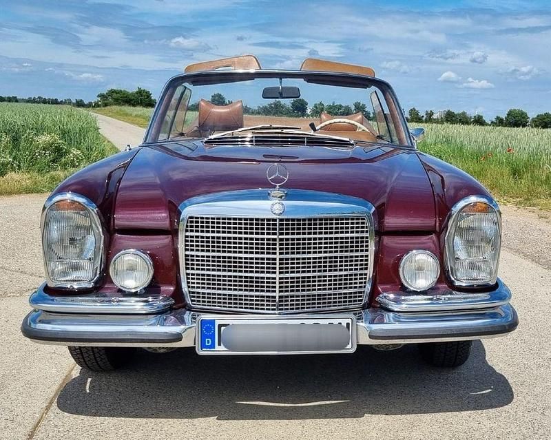 Gebraucht Mercedes W111 SE 160 PS (117 kW) 1969 Rot Cabrio