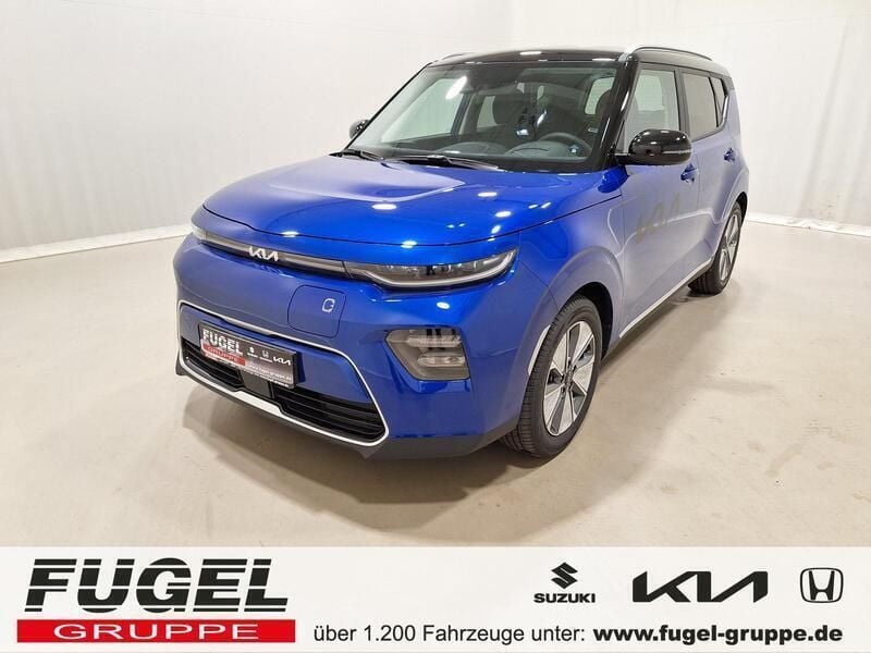 Neptune blue / black (m) Neu 2025 Kia Soul EV Inspiration SUV | 30.999 € (Superpreis) - Bild 1/4