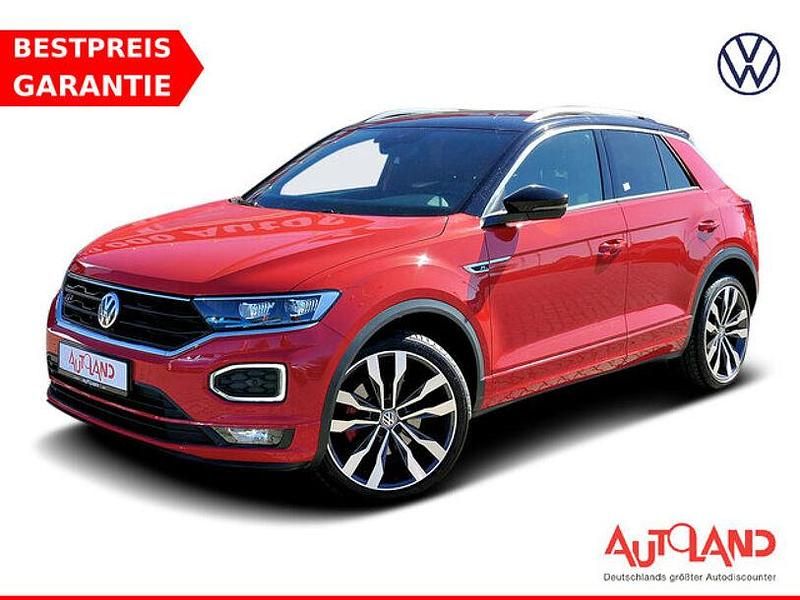 Rot Gebraucht 2019 VW T-Roc R-line SUV | 25.950 € (Etwas zu teuer) - Bild 1/4