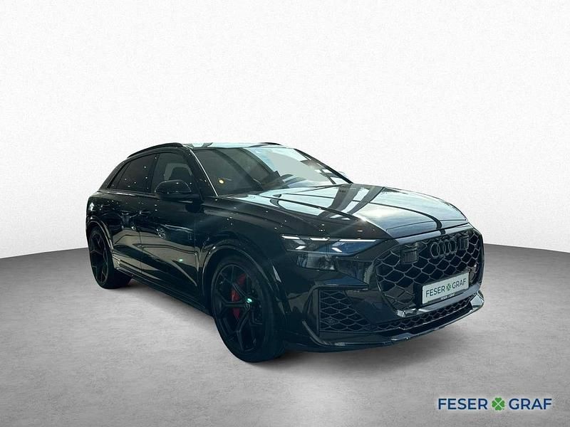 Neu Audi RS Q8 Performance 640 PS (470 kW) 2025 Schwarz (mythosschwarz metallic) SUV