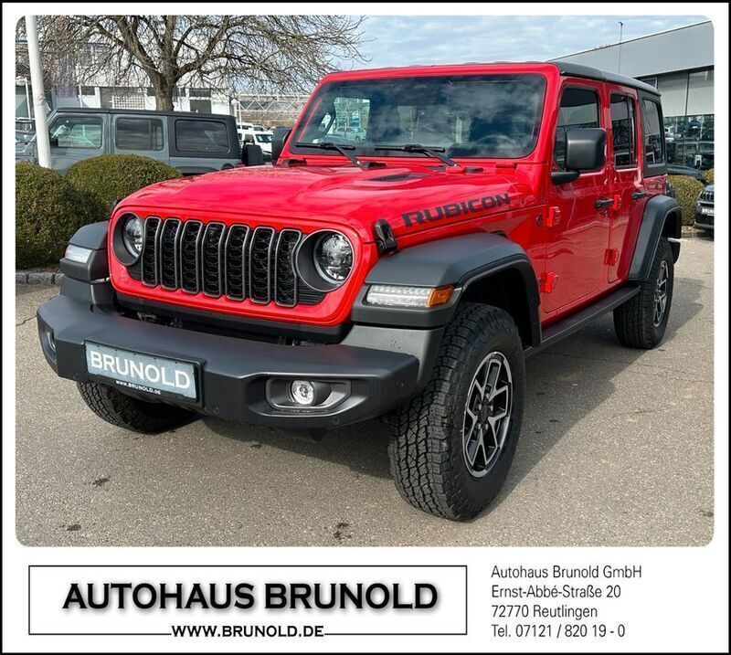 Rot Neu 2025 Jeep Wrangler Rubicon SUV | 63.900 € (Fairer Preis) - Bild 1/4
