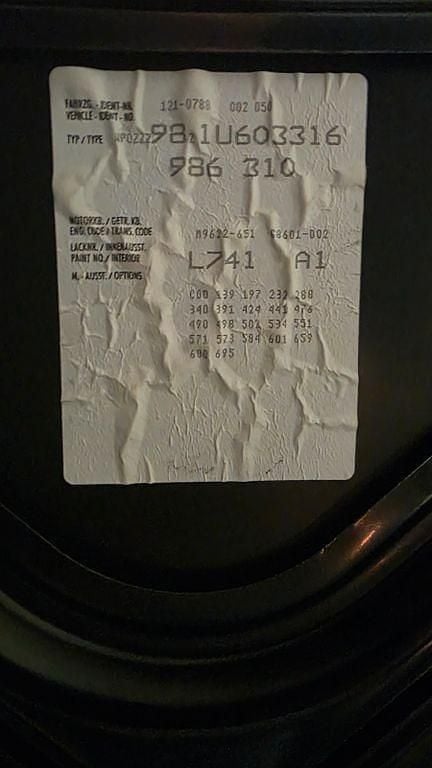 Gebraucht Porsche Boxster 220 PS (161 kW) 2001 Schwarz Cabrio