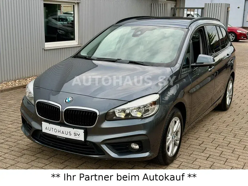 Gebraucht BMW 218 Gran Tourer Advantage 150 PS (110 kW) 2015 Grau Van / Kleinbus