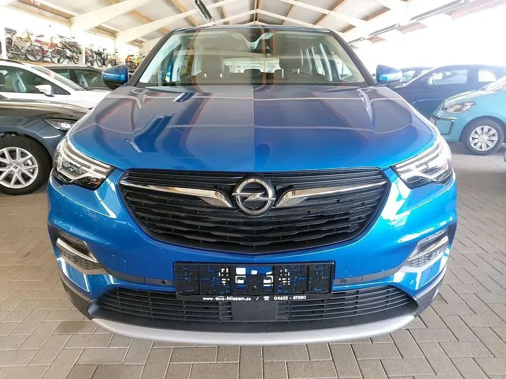 Gebraucht Opel Grandland X Edition 131 PS (96 kW) 2019 Topas blau SUV