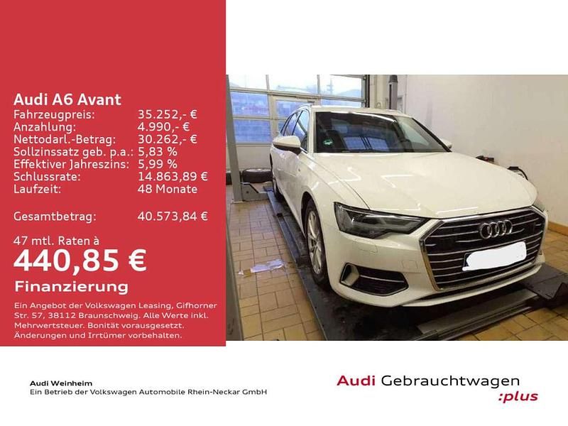 Gebraucht Audi A6 Sport 204 PS (150 kW) 2023 Ibisweiß Kombi