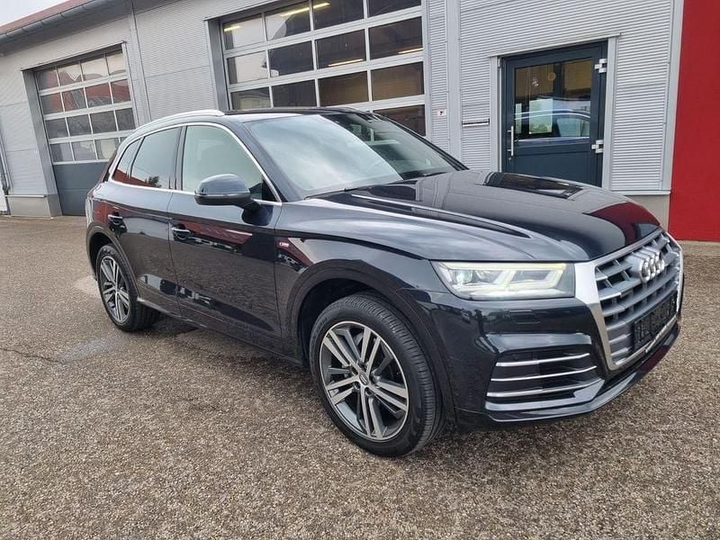 Blau Gebraucht 2019 Audi Q5 S-Line SUV | 28.750 € (Fairer Preis) - Bild 1/4