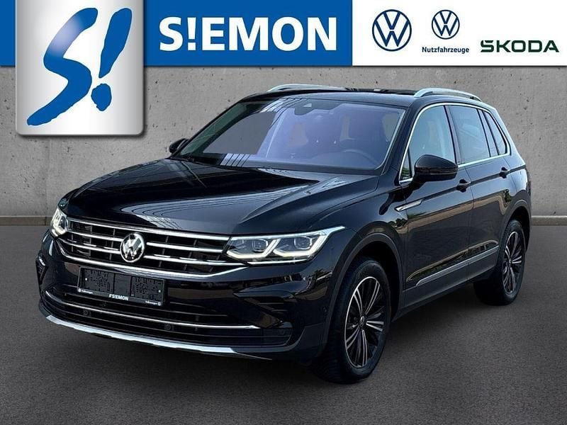 Schwarz Gebraucht 2021 VW Tiguan Elegance SUV | 31.980 € (Etwas zu teuer) - Bild 1/4