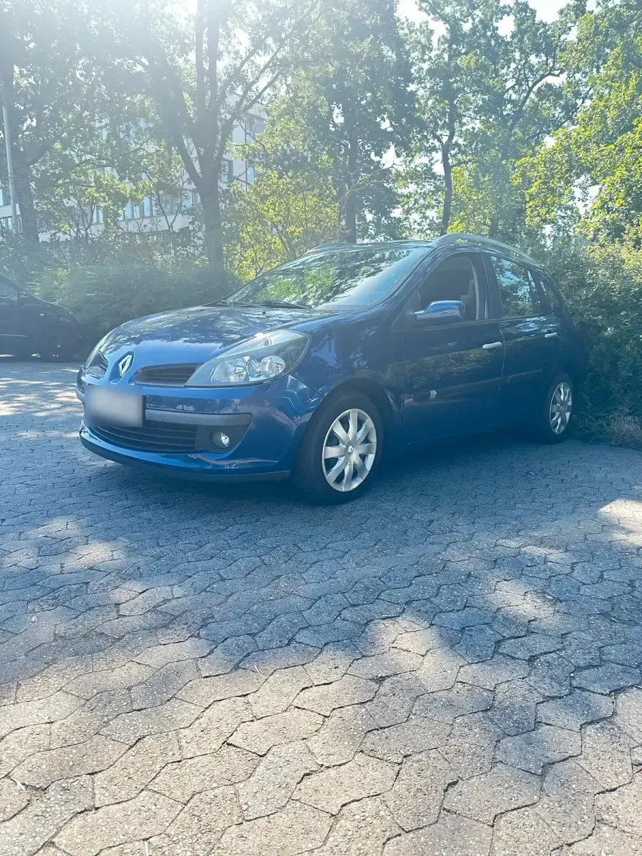 Gebraucht Renault Clio 75 PS (55 kW) 2009 Blau Kombi