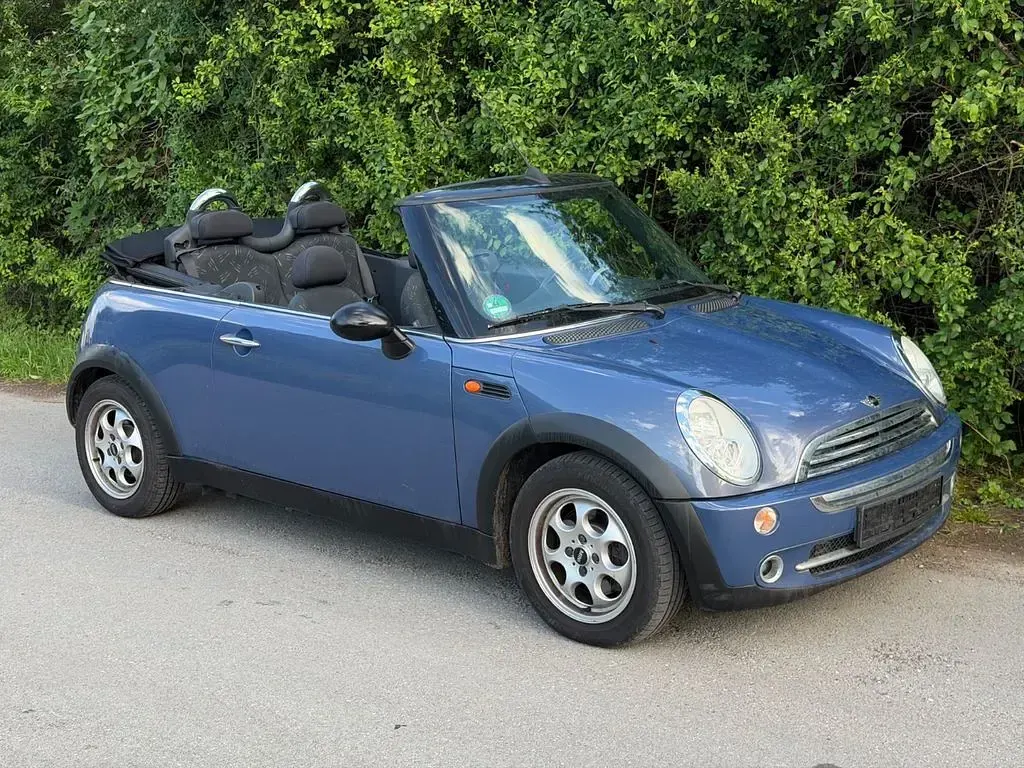Gebraucht Mini One Cabriolet 90 PS (66 kW) 2005 Blau Cabrio
