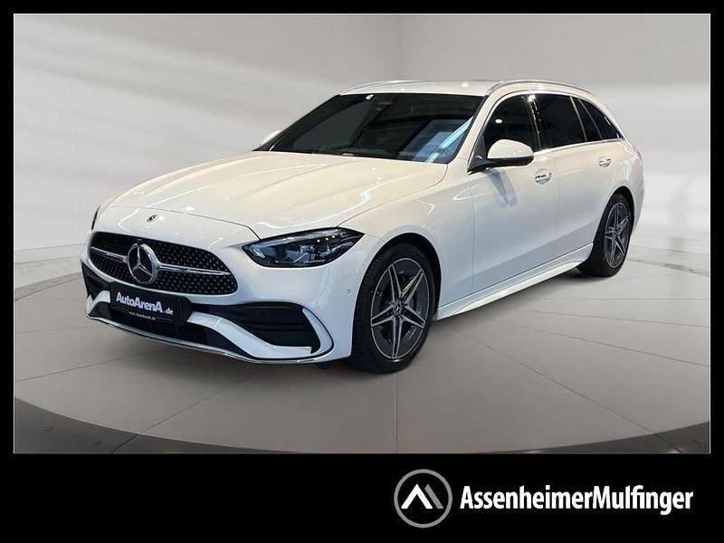 Weiß Gebraucht 2024 Mercedes C300 AMG Limousine | 43.111 € (Guter Preis) - Bild 1/4