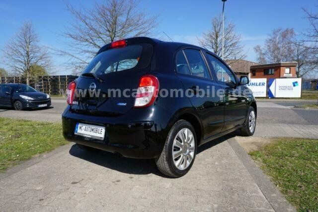 Gebraucht Nissan Micra Acenta 80 PS (58 kW) 2011 Schwarz metallic Kleinwagen