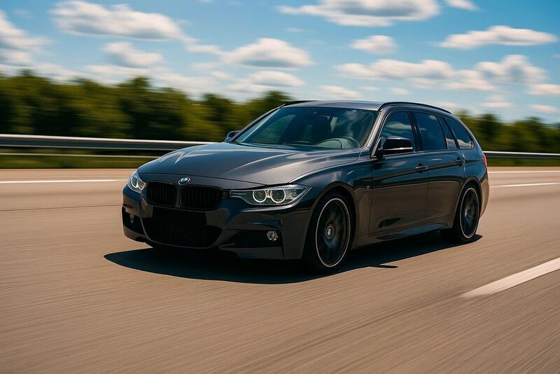 Grau Gebraucht 2014 BMW 318 Performance Kombi | 8.490 € (Fairer Preis) - Bild 1/4
