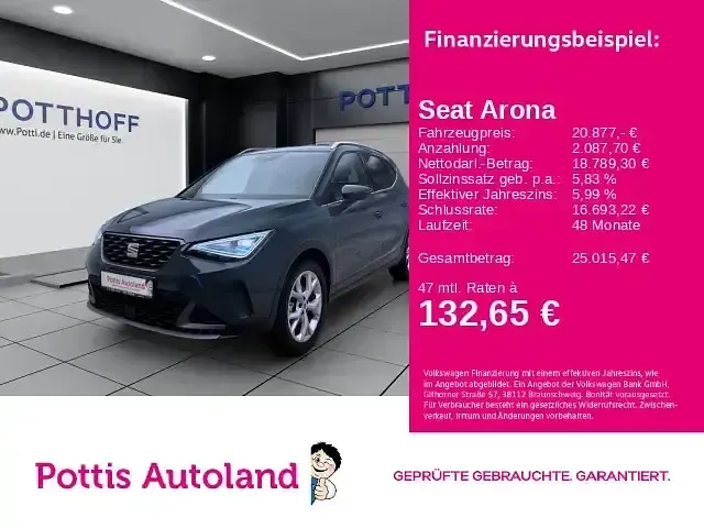Gebraucht Seat Arona FR 116 PS (85 kW) 2025 SUV