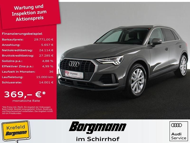 Chronosgrau metallic (metallic) Gebraucht 2022 Audi Q3 Ambiente SUV | 29.771 € (Guter Preis) - Bild 1/4