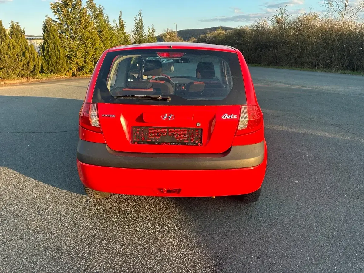 Gebraucht Hyundai Getz 97 PS (71 kW) 2008 Rot Kleinwagen