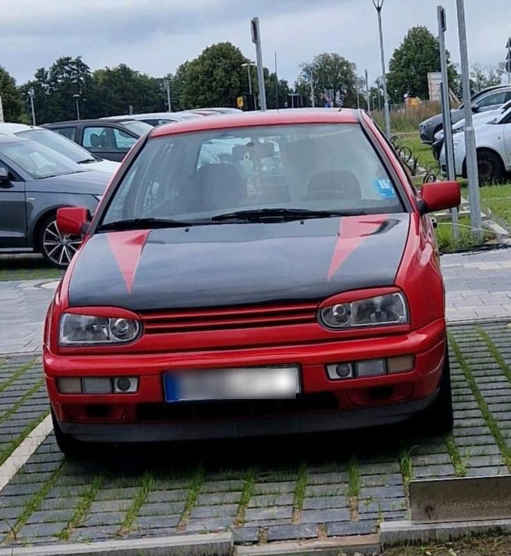 Rot Gebraucht 1996 VW Golf III Limousine | 2.400 € (Fairer Preis) - Bild 1/3