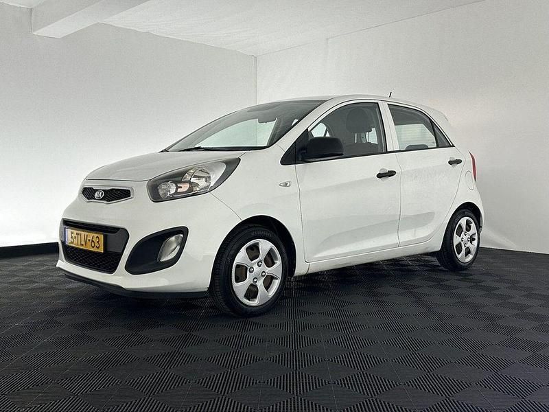 Gebraucht Kia Picanto 69 PS (50 kW) 2014 Weiß Kleinwagen
