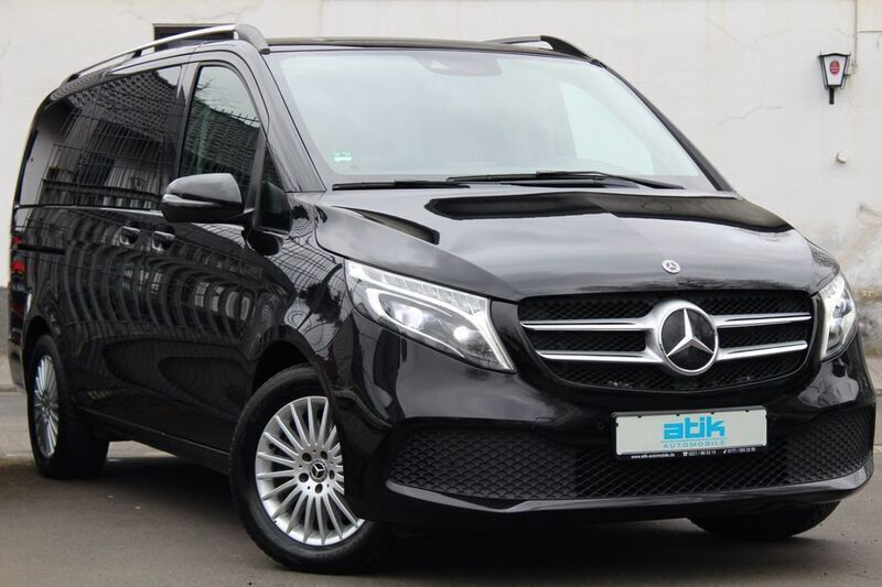 Obsidianschwarz metallic Gebraucht 2020 Mercedes V250 Van / Kleinbus | 40.777 € (Superpreis) - Bild 1/4