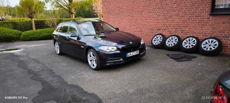 Beige Gebraucht 2014 BMW 520 Kombi | 10.999 € (Fairer Preis) - Bild 1/4