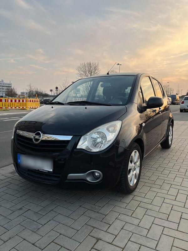 Schwarz Gebraucht 2008 Opel Agila Kleinwagen | 3.490 € (Fairer Preis) - Bild 1/4