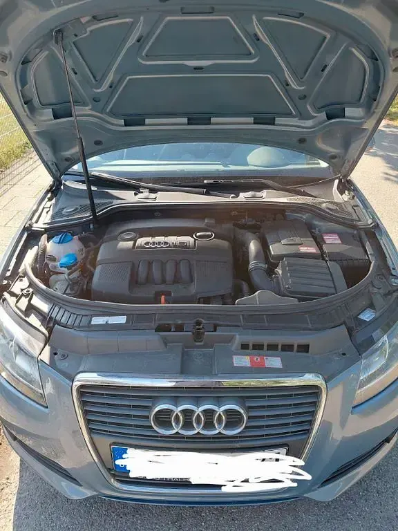 Gebraucht Audi A3 Sportback Ambiente 102 PS (75 kW) 2009 Blau Kleinwagen