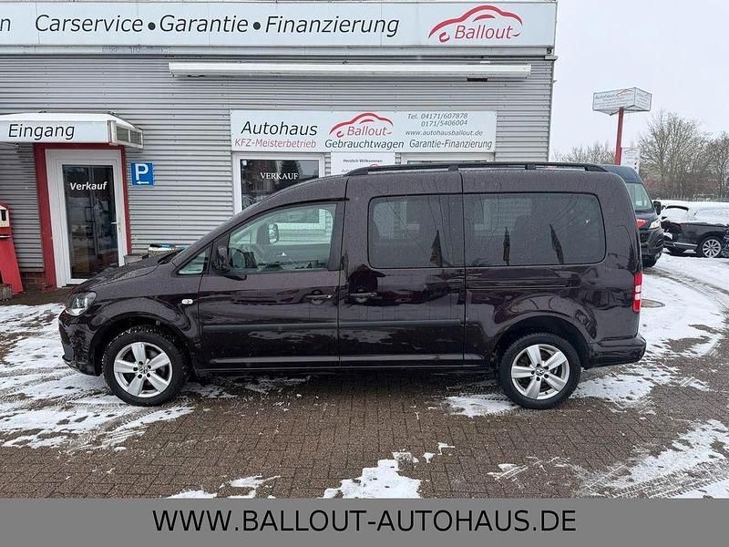 Gebraucht VW Caddy Maxi 105 PS (77 kW) 2013 Schwarz Van / Kleinbus