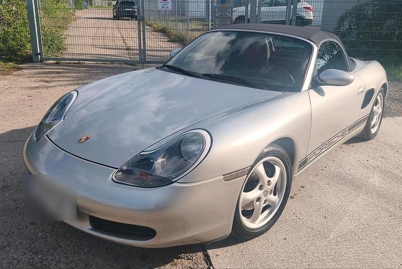 Gebraucht Porsche Boxster 204 PS (150 kW) 1998 Silber Cabrio