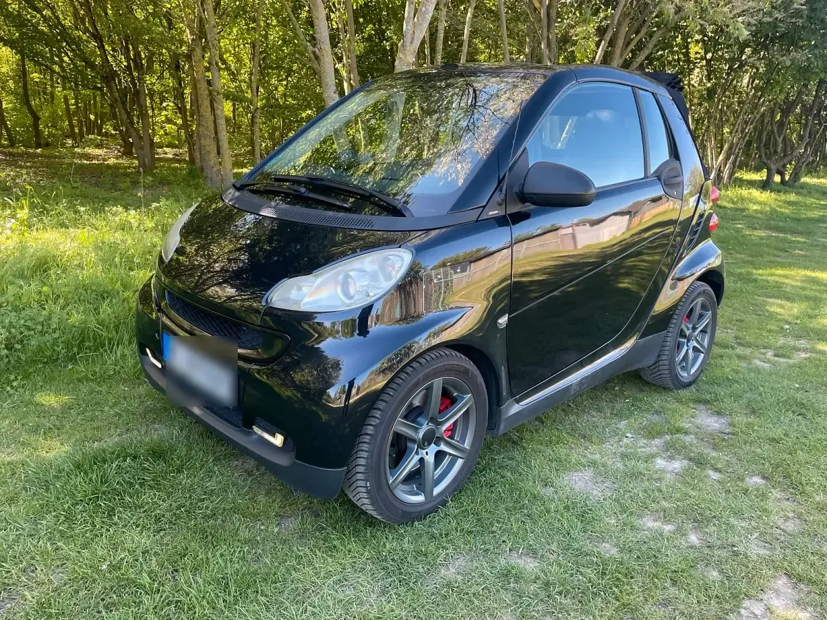 Gebraucht Smart ForTwo Cabrio 71 PS (52 kW) 2007 Schwarz Cabrio