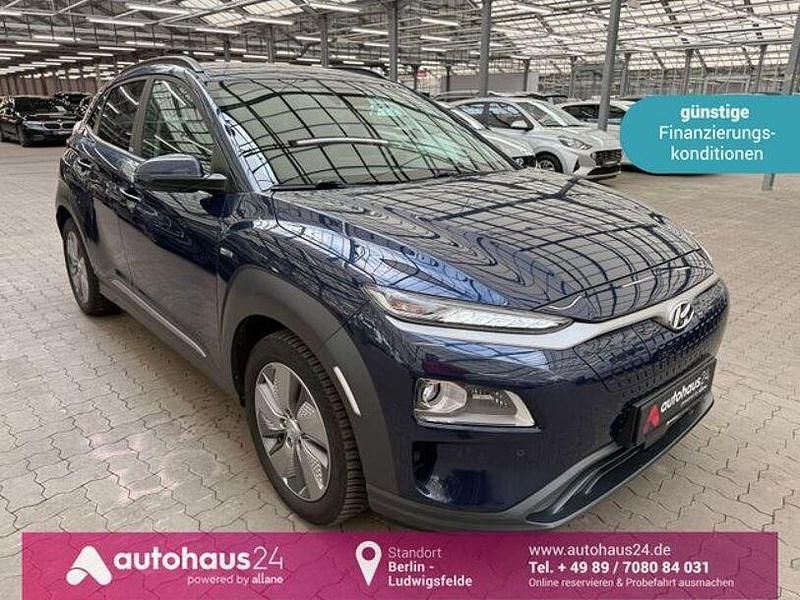 Blau Gebraucht 2021 Hyundai Kona Premium SUV | 20.490 € (Fairer Preis) - Bild 1/4