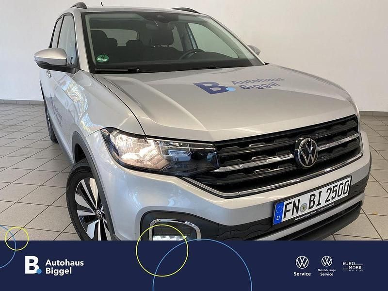 Gebraucht VW T-Cross Move 110 PS (80 kW) 2023 Silber SUV