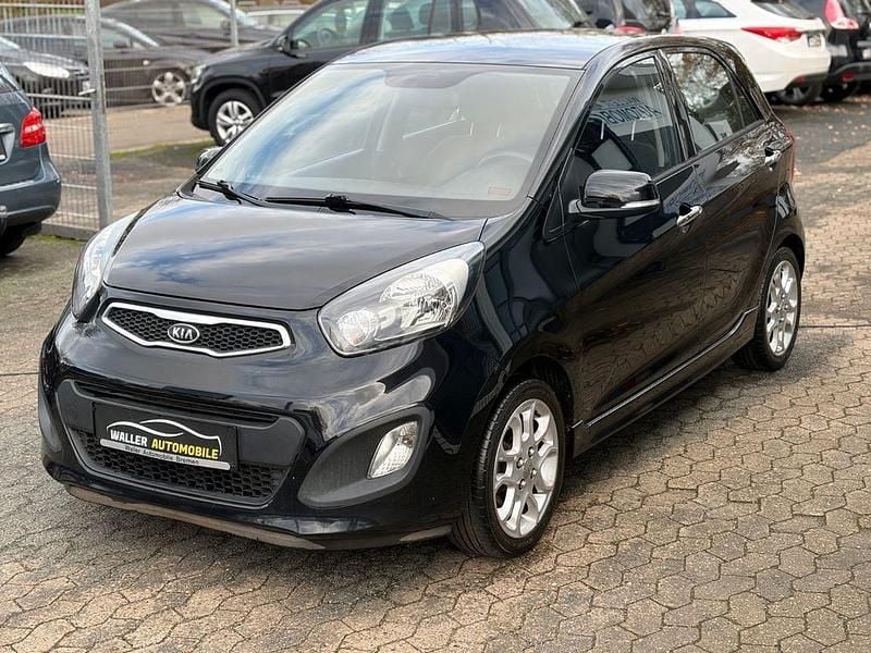 Gebraucht Kia Picanto Spirit 86 PS (63 kW) 2012 Schwarz Kleinwagen